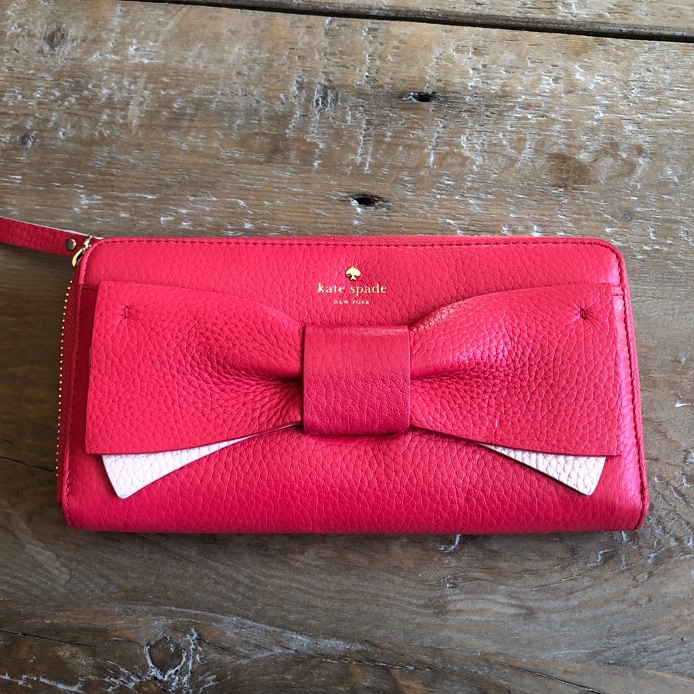 Kate spade zipper wallet